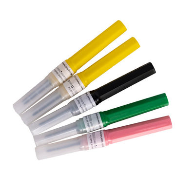 เข็มเก็บตัวอย่างเลือดปลอดเชื้อแบบใช้แล้วทิ้ง CE อนุมัติ 21g 22g 23g