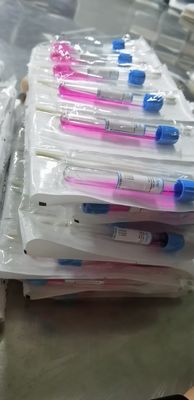 หลอดเก็บตัวอย่างไวรัสขนาดกลาง VTM แบบใช้แล้วทิ้ง 6ml 12ml 30ml