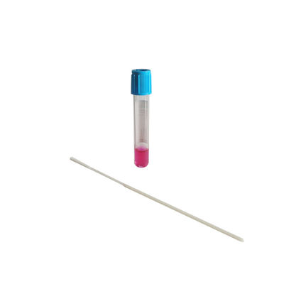 หลอดเก็บตัวอย่างไวรัสขนาดกลาง VTM แบบใช้แล้วทิ้ง 6ml 12ml 30ml