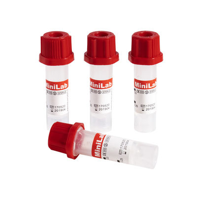 CE อนุมัติหลอดเก็บเลือดขนาดเล็ก 0.5ml/0.25ml