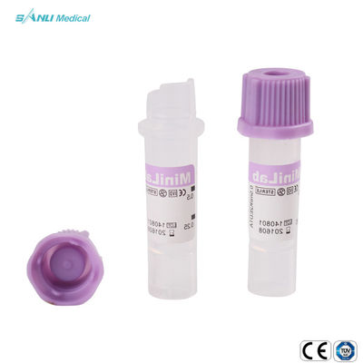 EDTA K2 /K3 หลอดไมโคร EDTA 0.2ml หลอดสีม่วงฝอย