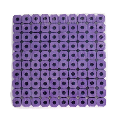Micro K2 EDTA หลอดเก็บเลือดฝอยหลอดลาเวนเดอร์ยาง