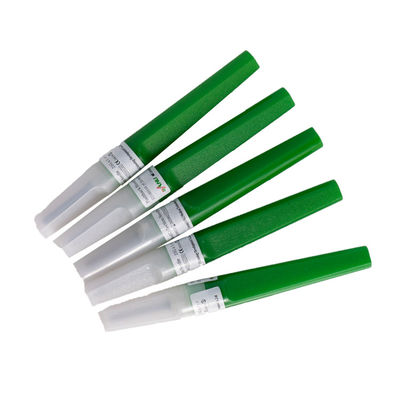 11/4&quot; เข็มเจาะเลือด รีเฟล็กแบ็ค สุญญากาศ สีเขียว 21G 0.8x31mm