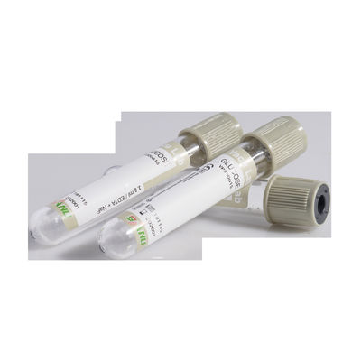 หลอดเก็บเลือดสุญญากาศโซเดียมฟลูออไรด์กลูโคส 3ml PET Grey Top
