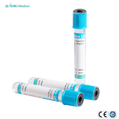 การทดสอบการแข็งตัวของเลือด 3.2% โซเดียมซิเตรตเลือด Tube