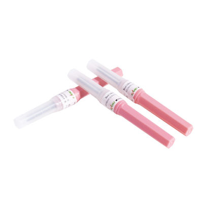 เข็มเจาะเลือดสีชมพู 18G 11/2 '' 1.2x38mm Non Pyrogenic
