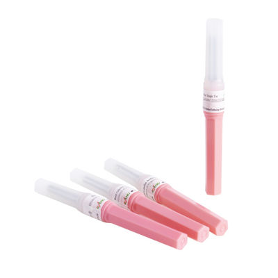 เข็มเจาะเลือดสีชมพู 18G 11/2 '' 1.2x38mm Non Pyrogenic