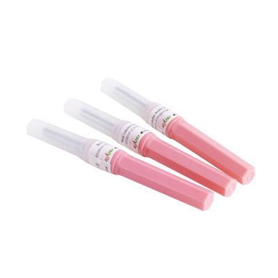 เข็มเจาะเลือดสีชมพู 18G 11/2 '' 1.2x38mm Non Pyrogenic