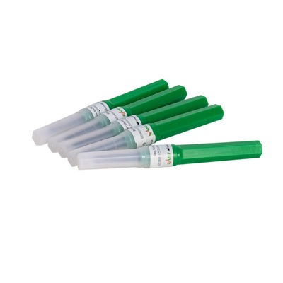 เข็มเจาะเลือด Green Asepsis ISO9001 21G 1 '' 0.8x25mm
