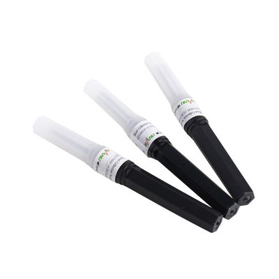 เข็มเก็บตัวอย่างเลือดหลายตัวอย่าง 22G Blcak Color Disposable