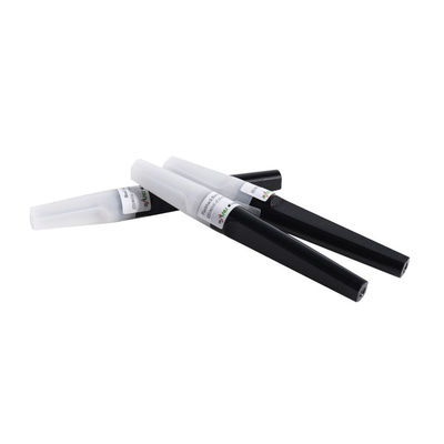 เข็มรำลึกความหลังหลายอันสีดำ 22G แบบใช้แล้วทิ้งสำหรับการเจาะเลือด