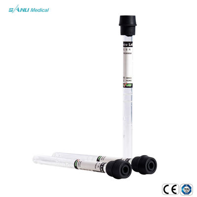 เซรั่มที่ใช้แล้วทิ้ง ESR Blood Collection Tube ISO Glass 1.28ml โซเดียมซิเตรต