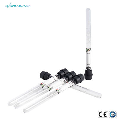 เซรั่มที่ใช้แล้วทิ้ง ESR Blood Collection Tube ISO Glass 1.28ml โซเดียมซิเตรต