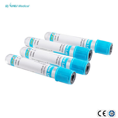 หลอดทดสอบการแข็งตัวของเลือดโซเดียมซิเตรต 13x100 มม. สำหรับการตรวจพารามิเตอร์การแข็งตัวของเลือด