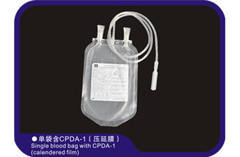 Non Pyrogen Medical Blood Bags 150ml Tubular Film Toxin ฟรี