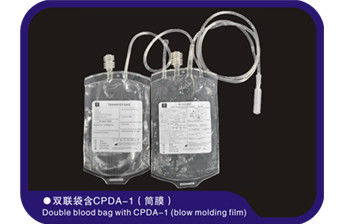 ถุงเก็บเลือดทางการแพทย์ 150ml-500ml คู่ 16G 17G เข็มบางเฉียบ
