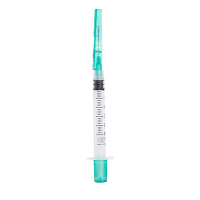 ความปลอดภัยปลอดเชื้อ Medical Arterial Blood Collection Syringe Disposable 3ml 22G